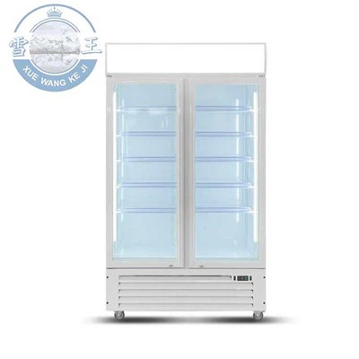 Puertas batientes de vidrio para enfriadores verticales